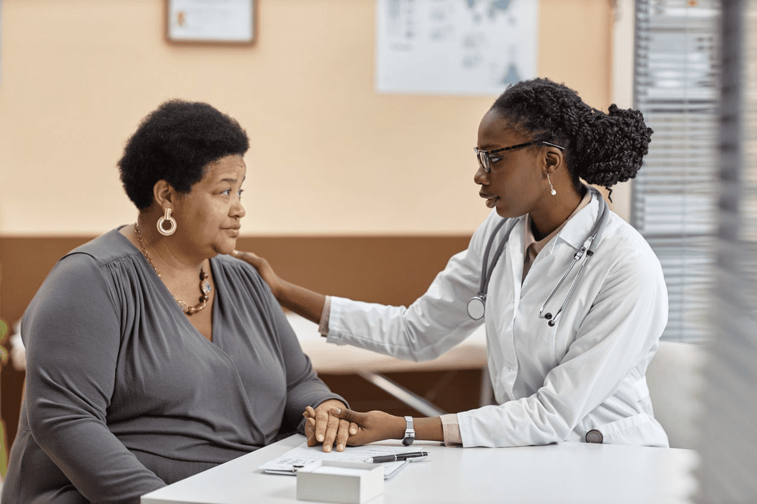 Healthcare professionals providing care